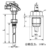 WRNN-331，WRNN-230，WRNN-431，WZP-230NM耐磨熱電偶